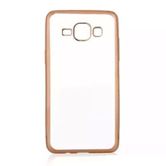 Gambar Case Ultrathin Shining Chrome for Samsung Galaxy J1 (J120)   Gold