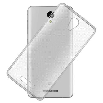 Gambar Case Ultrathin Soft Case for Xiaomi Redmi Note 2   Abu abu Clear