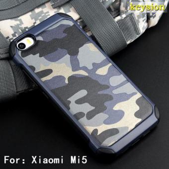 Gambar Case Xiaomi Mi5 Army Series FREE Tempered Glass