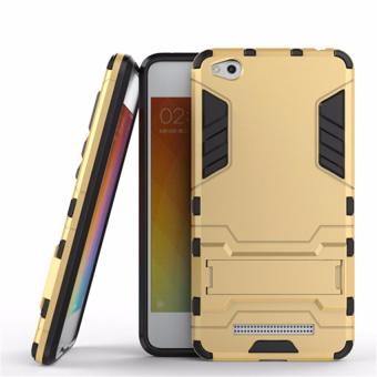 Gambar Case Xiaomi Redmi 4a Shield Armor Kickstand Avenger Series   Gold