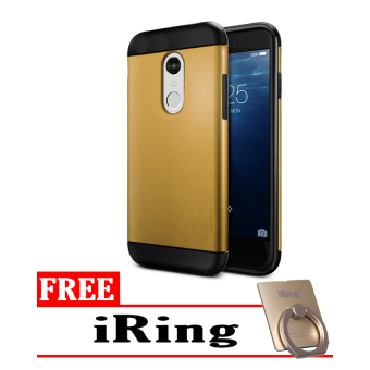 Gambar Case Xiaomi Redmi Note 4 Slim Armor Rose Gold + Free iRing