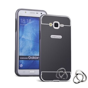 Gambar Casing Bumper Metal Aluminum Case for Samsung Galaxy J7 2015  Black