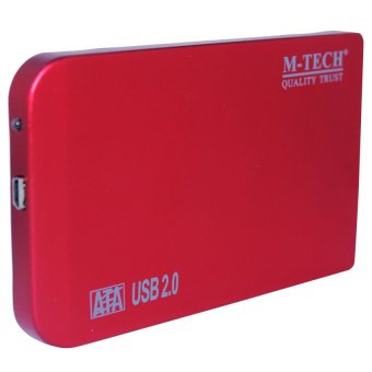 Gambar Casing Hardsik External 2,5 Sata V2   Merah