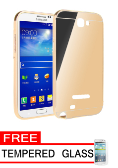 Beli Mirror Case J1 Store Marwanto606 Source · Casing Metal Bumper Mirror for Samsung Galaxy Note 1 N7000 Gold Free