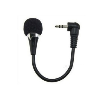 Gambar Catwalk Flexible 3.5mm Jack Microphone Speaker mini Mic PC LaptopNotebook Desktop skype   intl