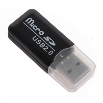 Gambar Channy USB 2.0 Micro SD T Flash TF Reader Micro Memory Card Adapter 32GB
