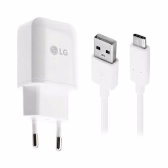 Gambar Charger LG Original 100% Authentic LG G2 G3 G4   white [1.8 A]  PM2902