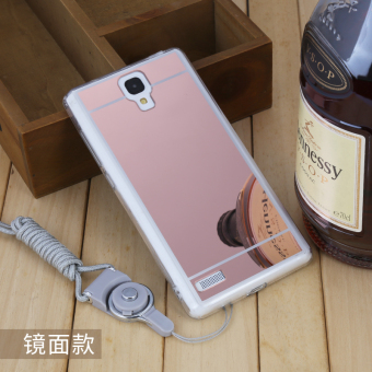 Gambar Cinta dia note1s silikon lanyard pelindung penutup belakang set ponsel shell