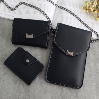 Gambar Ciuman minimalis kombinasi baru tas kecil paket telepon dompet