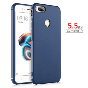 Gambar COCASE Solid color Silicone phone case for Xiaomi Mi 5X(Blue)  intl