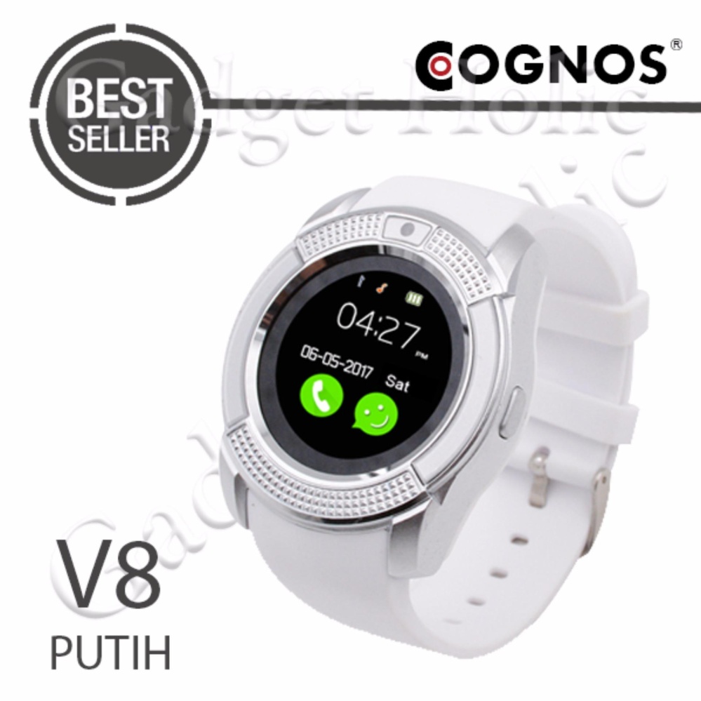 Cognos Smartwatch - GSM V8 - White