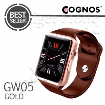Gambar Cognos Smartwatch GW05   3G WIFI Android 4.4   Gold