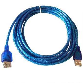 Gambar Copartner Kabel USB Extender 3 Meter Bisa Untuk Flashdisk dan ModemBiru Transparant
