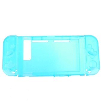 Gambar Crystal Protective Case Cover for Nintendo Switch NS Console and Controller(Blue)   intl