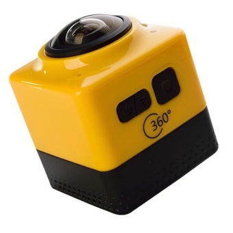 Cube Action Camera Sports Outdoor DV Camcorder DVR car traffic log(Yellow) - intl  