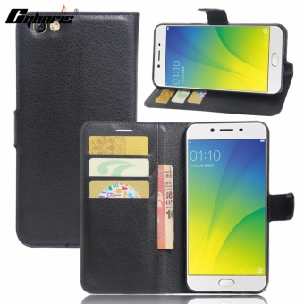 Gambar Cyboris Multifunctional PU Leather Magnetic Flip Wallet Case Book Cover for OPPO F3 Plus  R9S Plus Phone Protective Skin Cases   intl