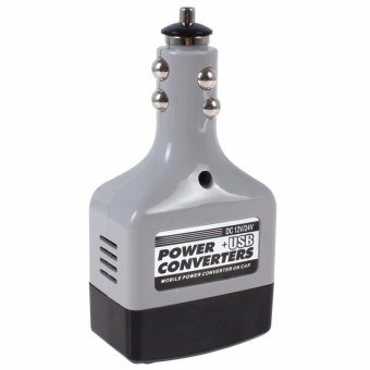 DC 12/ 24V to AC 220V/ USB 6V Car Mobile Power Converter Inverter Adapter - intl  