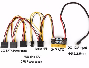 Gambar DC PC ATX Power Supply For Car ATOM HTPC mini ITX Pico PSU unit In12V Out 180W   intl