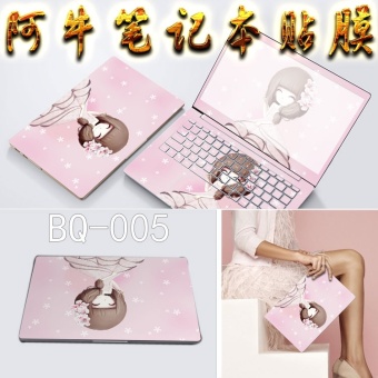 Gambar Dell bahan bakar komputer notebook kertas shell film