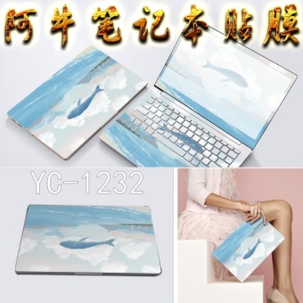 Gambar Dell bahan bakar komputer notebook kertas shell film