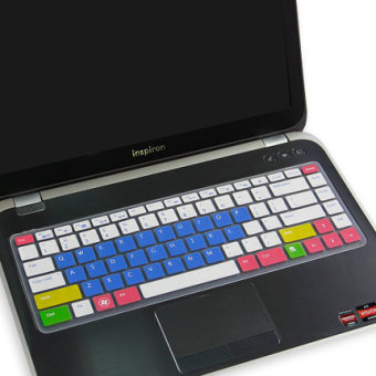Gambar Dell m421r m421d 1818 notebook keyboard komputer penutup film pelindung