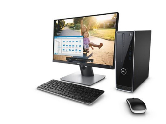 Dell PC Inspiron 3250SFF - LOTUS 18.5" Display i5 6400 4GB 1TB DVD W10 Black  