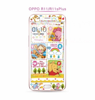 Gambar Disney oppor11 r11plus baja warna pelindung layar kartun pelindung layar ponsel