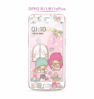 Gambar Disney oppor11 r11plus baja warna pelindung layar kartun pelindung layar ponsel