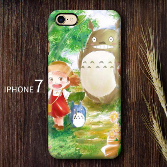 Gambar Ditambah 7iphone7 Lucu Kartun Cangkang Keras My Neighbor Totoro