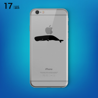 Gambar Ditambah iphone6s lokal stiker stiker ponsel