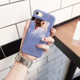 Jual Ditambah iphone6s lucu kucing apel telepon shell Online Murah