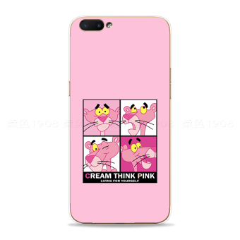 Gambar Ditambah Oppor11 A59 Jepang Dan Korea Selatan Merah Muda Soft Ukiran 3 Dimensi Casing HP