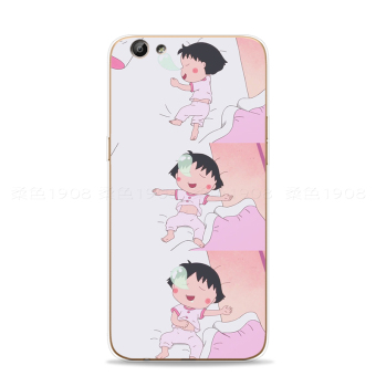 Gambar Ditambah oppor9 kepribadian menyenangkan chibi maruko gadis telepon shell soft cover