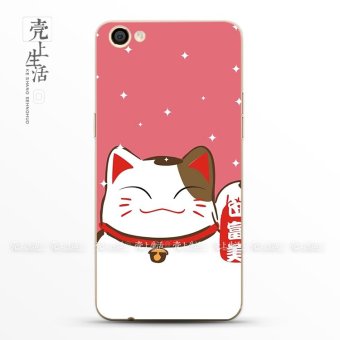 Gambar Ditambah oppor9s pembungkus transparan ultra tipis soft shell shell telepon