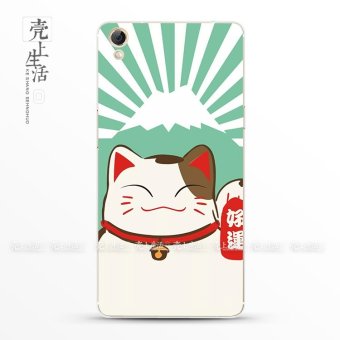 Gambar Ditambah oppor9s pembungkus transparan ultra tipis soft shell shell telepon