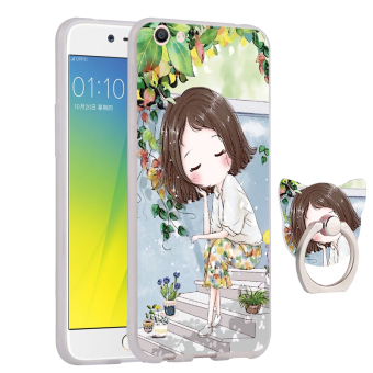 Gambar Ditambah oppor9splus oppor9s lega silikon set ponsel shell