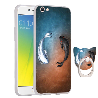 Gambar Ditambah oppor9splus oppor9s lega silikon set ponsel shell