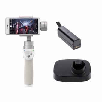 DJI OSMO MOBILE Gimbal Stabilizer for Smartphones + Extra 1 Battery + OSMO BASE
