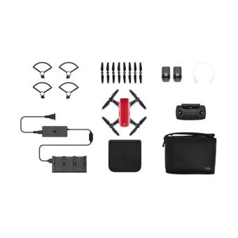 DJI Spark Fly More Combo Drone Camera - Merah