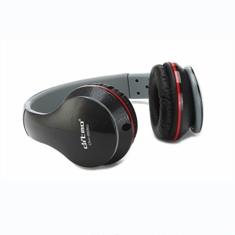 Gambar DM2550 Rich Bass 3.5mm Headsets HIFI Headphones Earphones Mic(Black)   intl