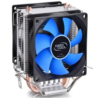 Gambar Double Fan CPU Cooler Fan Double Heatpipe Aluminum Heat Sink Cooling Fan Radiator For LGA1156 775 1150 1155 1151   intl