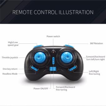 Drone Mini JJRC H36 with Led 6-Axis Gyro Headless Mode RTF 2.4GHz
