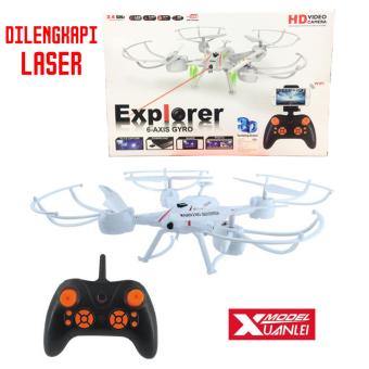 Drone Quadcopter Xuanlei Explorer Camera WIFI with FAR SHOT LASER LIGHT