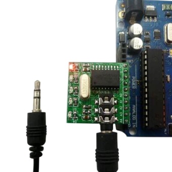 Gambar DTMF Audio Decoding Module ARDUINO Compatible with MT8870 UNO Block   intl