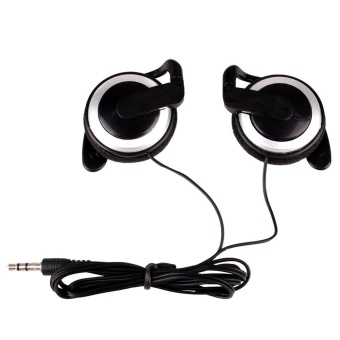 Gambar Ear hook Headphone 3Colors Earphone Headset For Cellphone MP3 MP4 PC Computers   intl