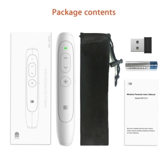 Ergonomics button design Remote Control Pen for Projector Air MouseClicker - intl -