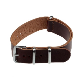 Gambar Fashion Concise PU Leather 20cm Wrist Watch Band Strap Pin Buckle  intl