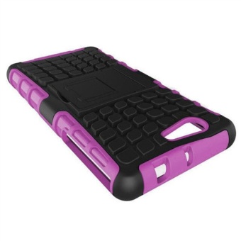 Gambar Fashion Deal Case for Sony Xperia Z3 Compact (Pink Black)   intl