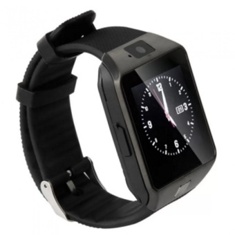 Gambar Fashion DZ09 Bluetooth Smart Watch Wrist Watch Sim insert anti lost Call reminder Phone Mate (Black) (Intl)