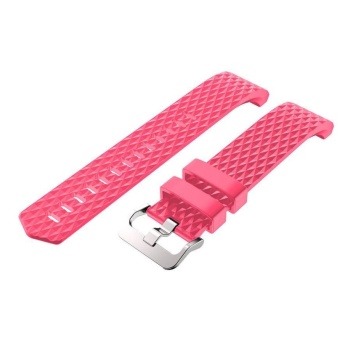 Gambar Fashion Sports Silicone Bracelet Strap Band + HD Film For FitbitCharge 2 HOT   intl
